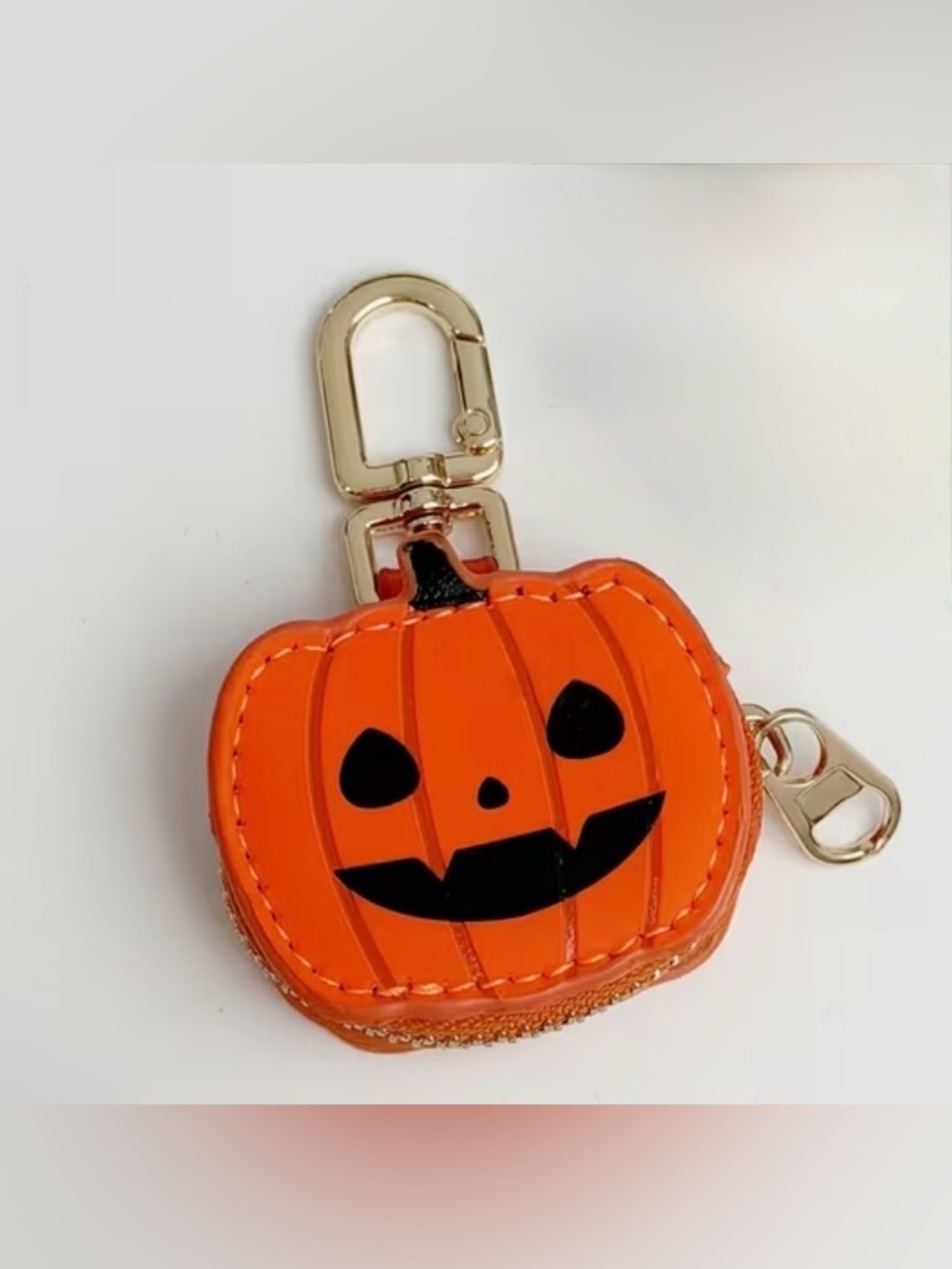 Orange Pumpkin Charm